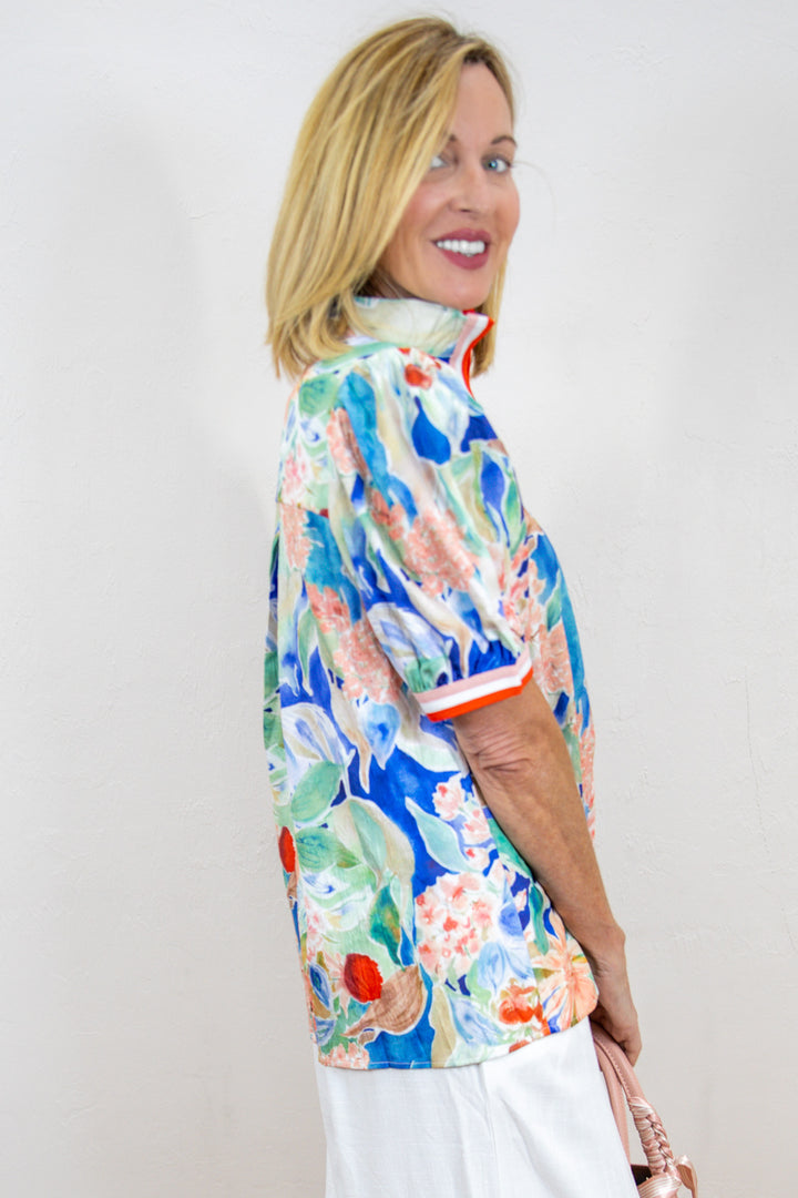 Secret Garden Jacquard Top