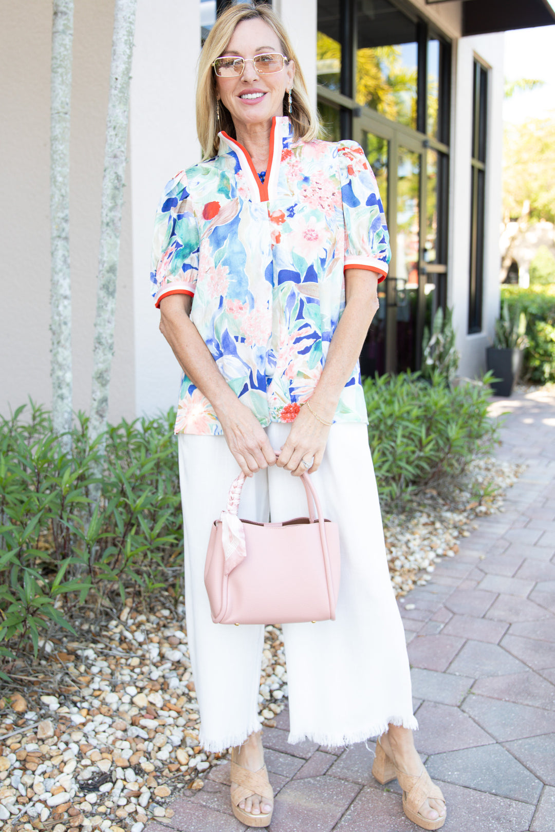 Secret Garden Jacquard Top