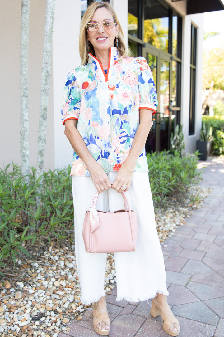 Secret Garden Jacquard Top