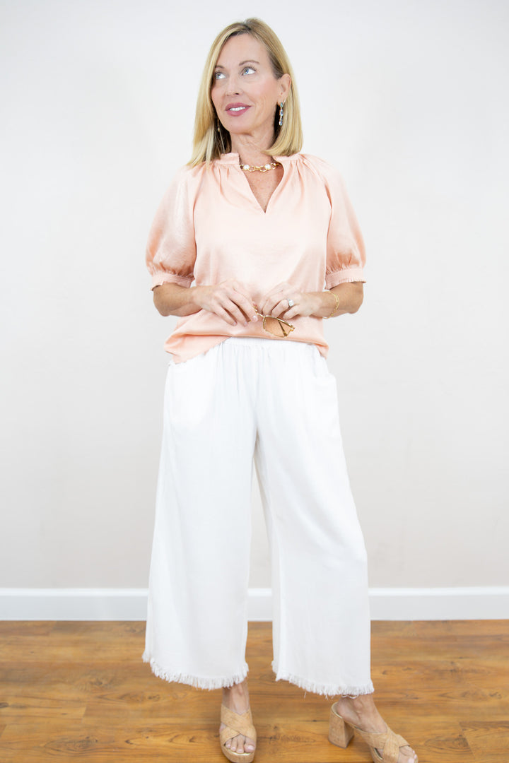 Soft Muse Ruffle Blouse