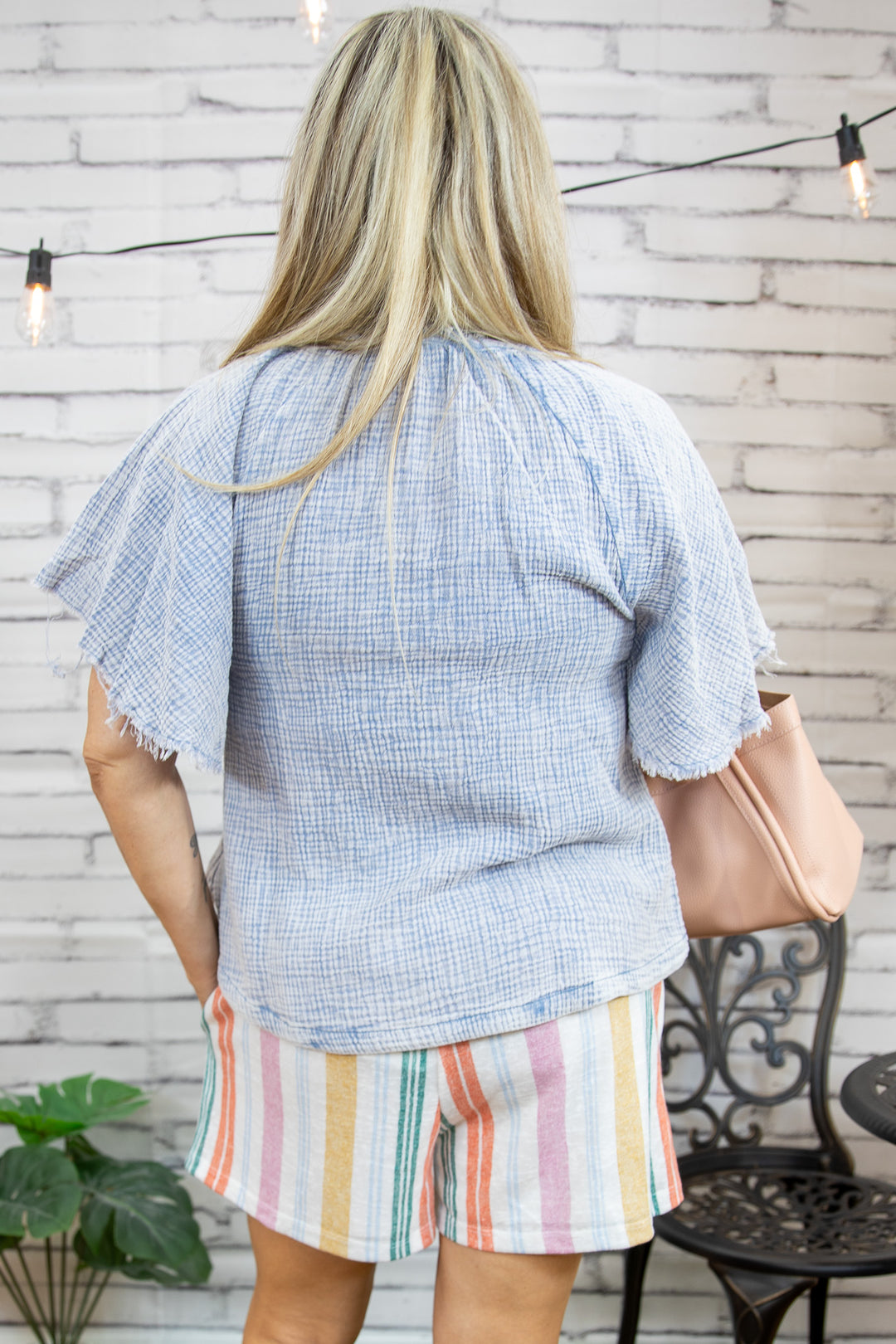 Washed Whisper Gauze Blouse