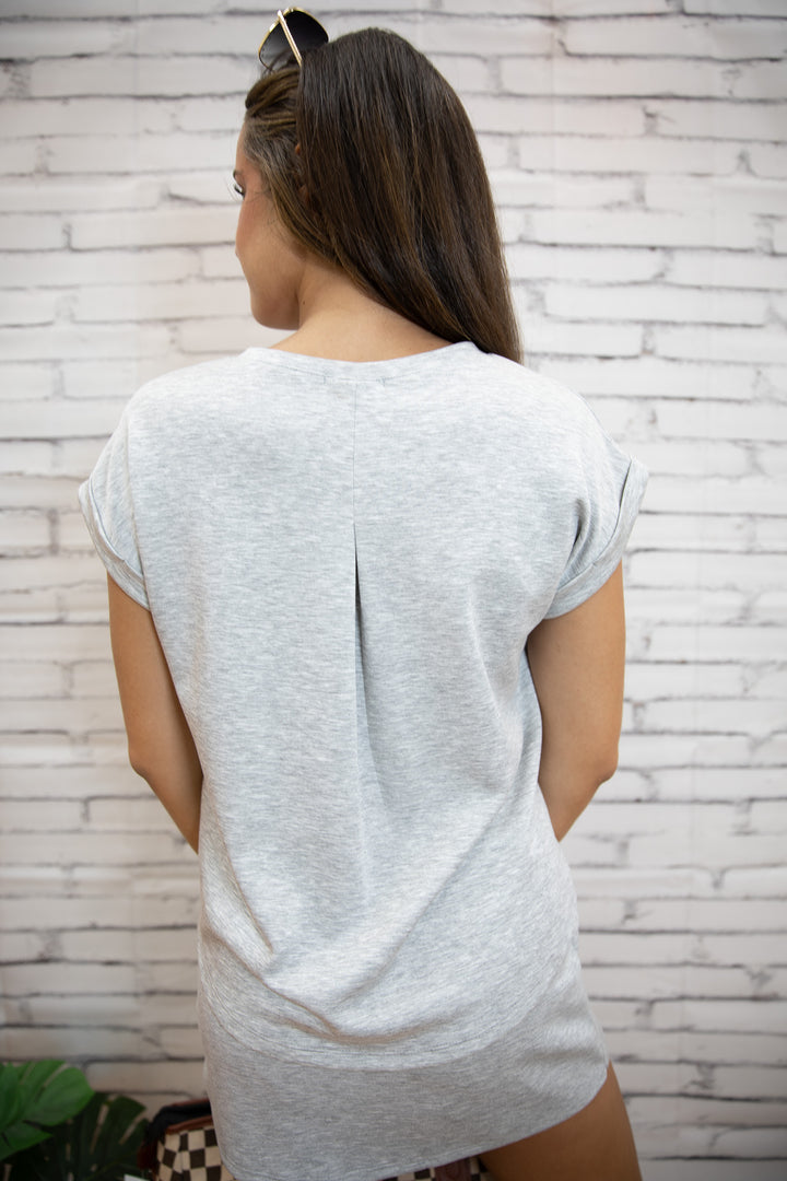 Running Late Cozy Top