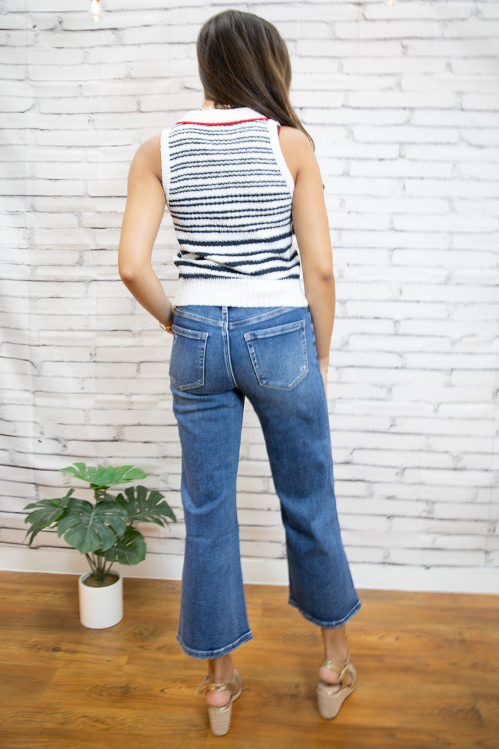 Seaside Social Knit Tank