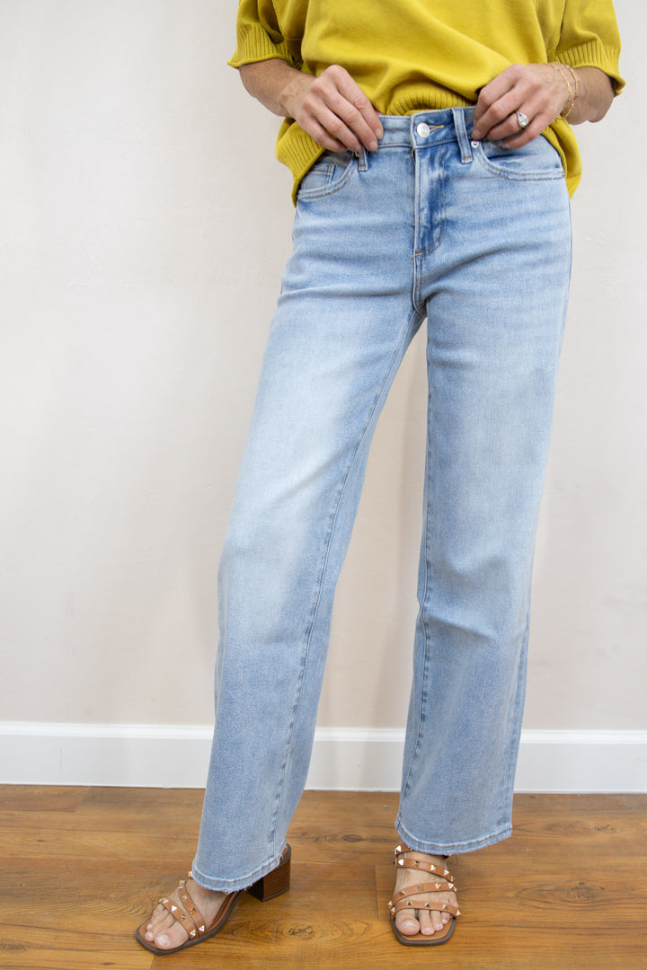 Mica Easy Going Straight Leg Jeans