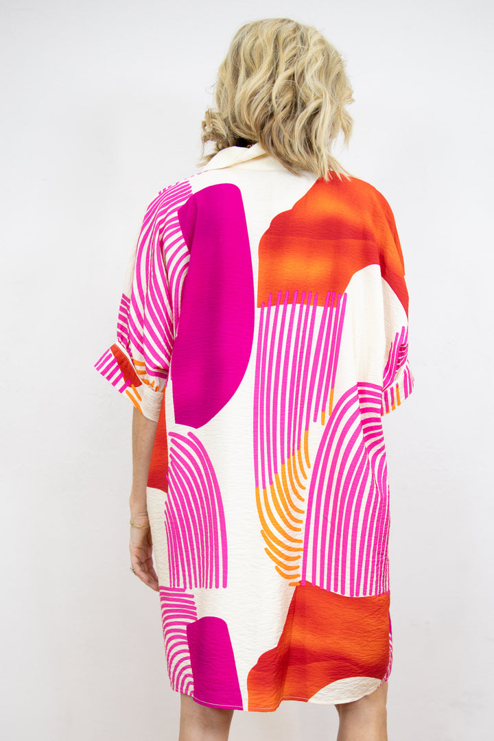 Fiesta Geo Pocket Dress