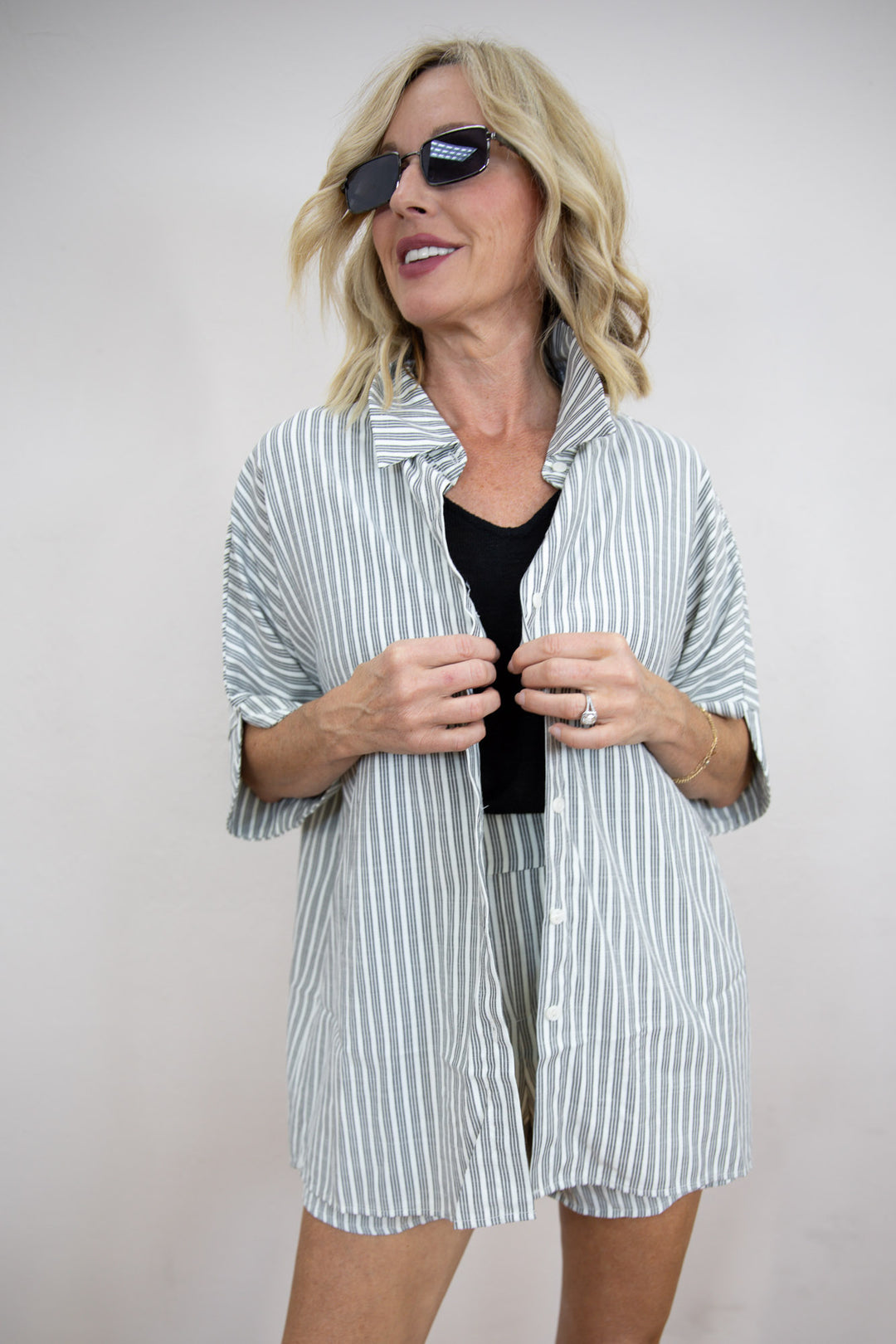Contrast Raglan Shirt