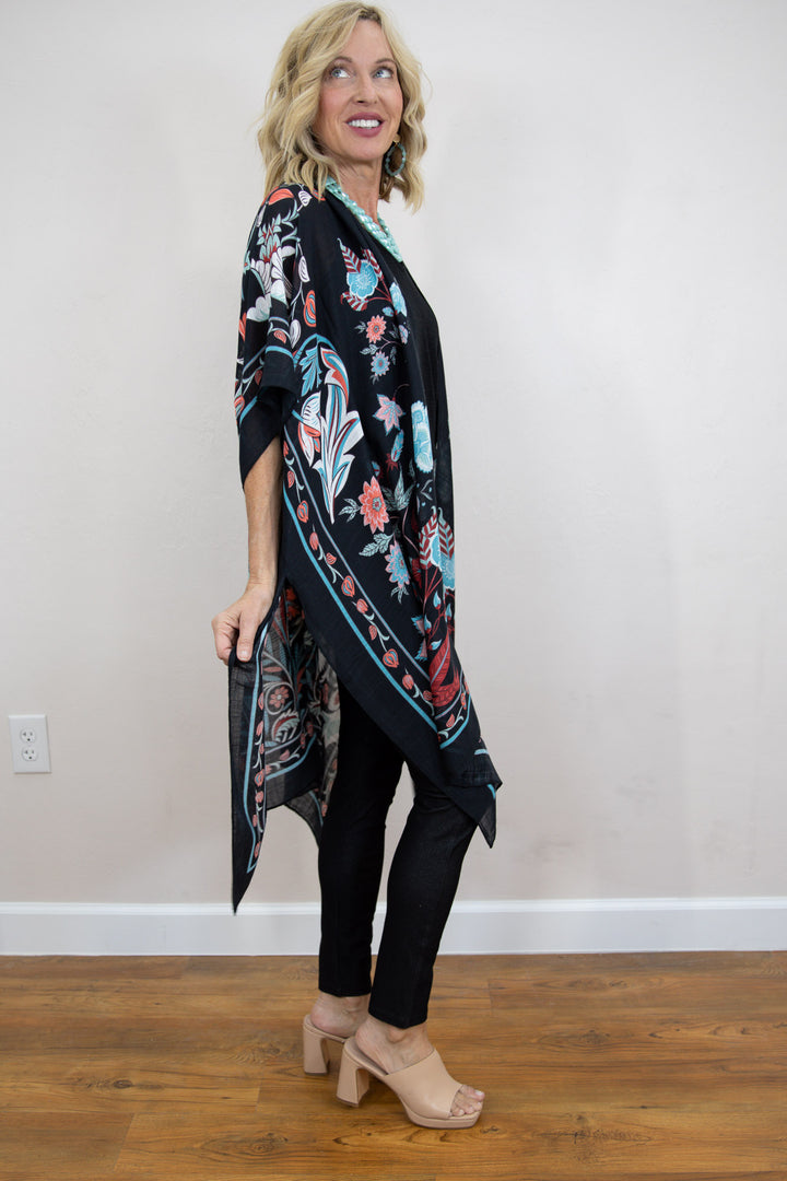 Midnight Garden Kimono