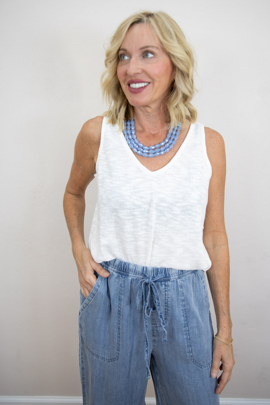 Easy Does It Slub Knit Top
