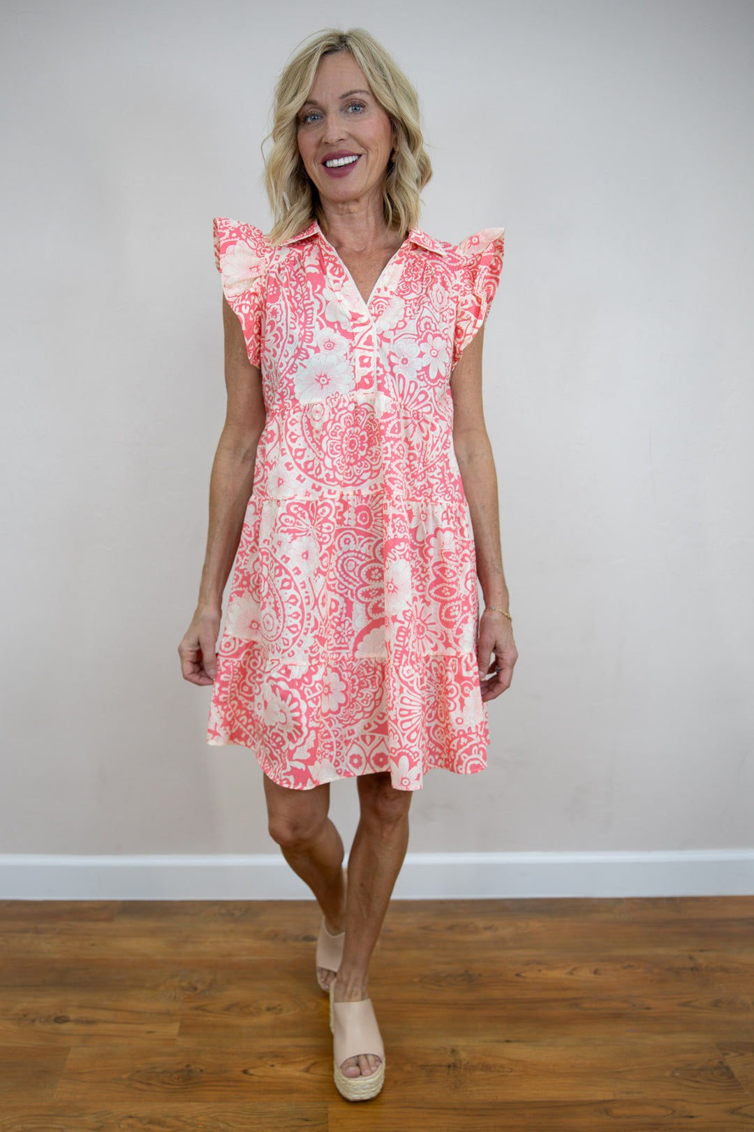Just Peachy Easy Dress