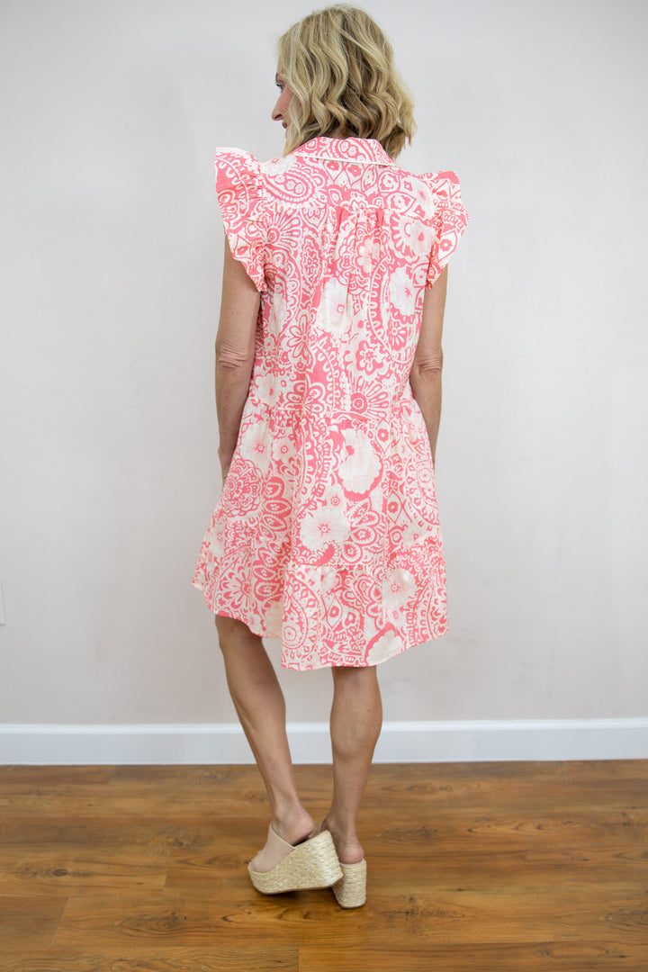 Just Peachy Easy Dress