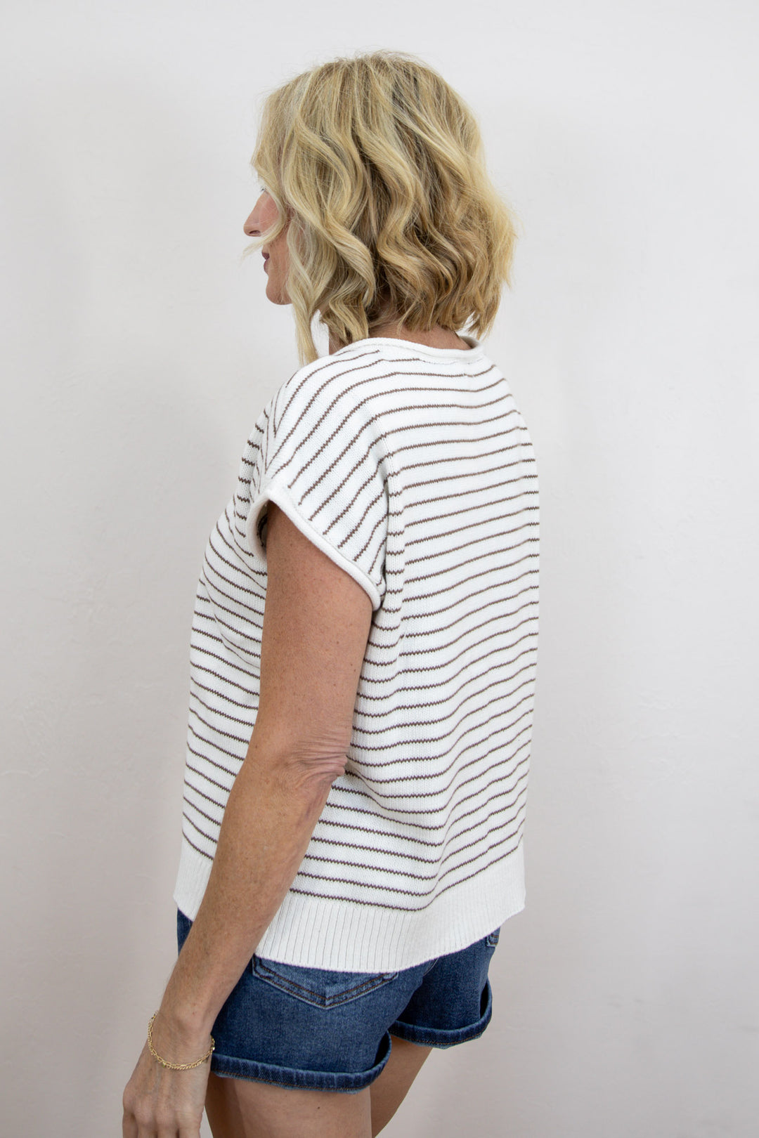 Lake House Stripe Cardigan