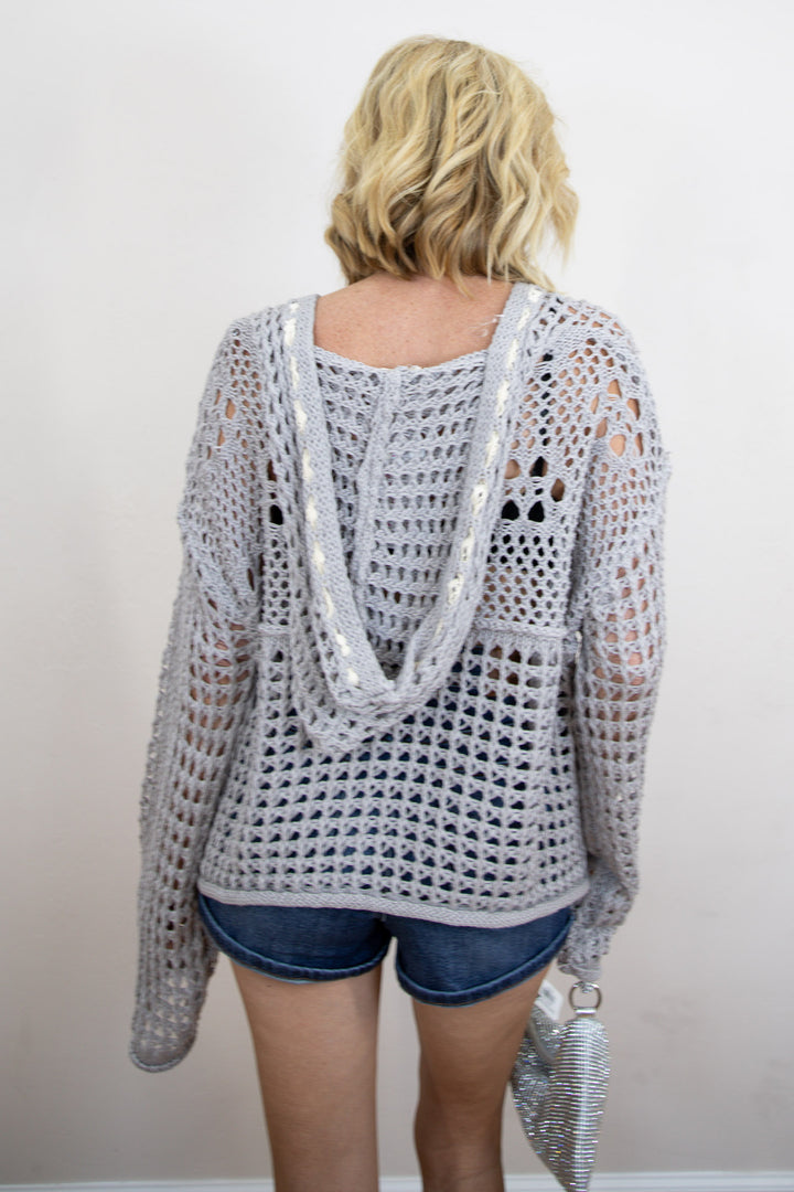 Stars and Stitches Hoodie Sweater