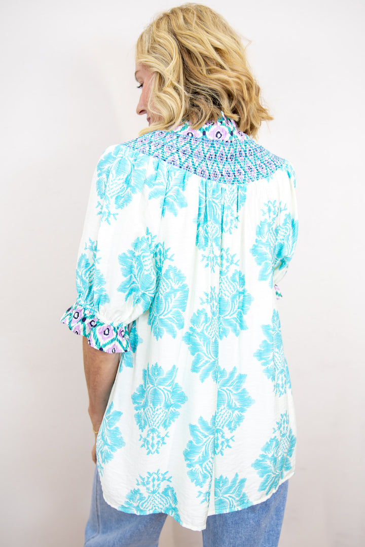 Festival Bloom Puff Sleeve Top