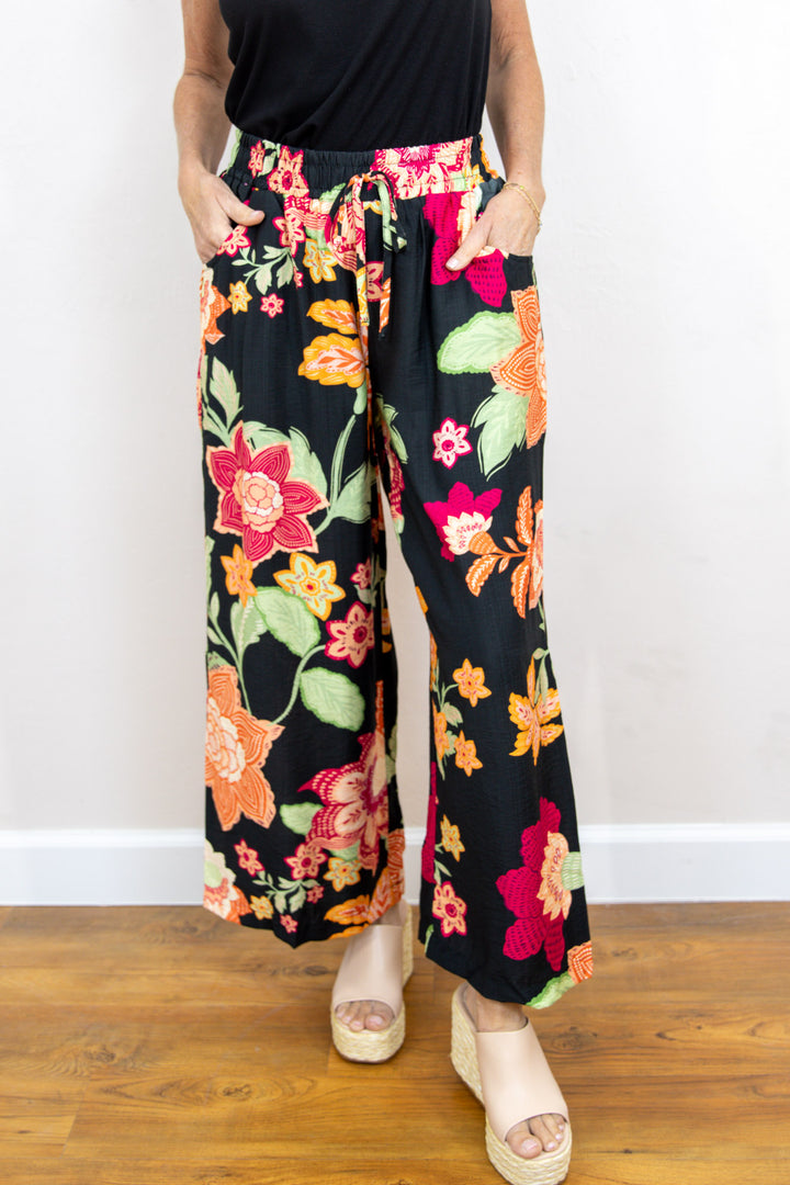 Midnight Mood Wide Leg Pants