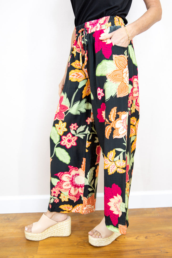 Midnight Mood Wide Leg Pants