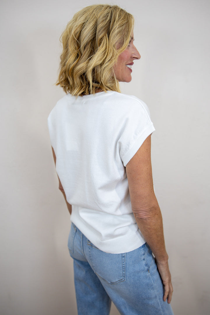 Star Spangled Knit Top