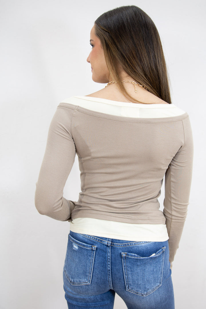 Out The Door Layered Top