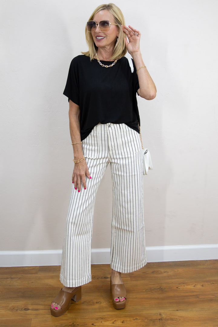 Mica Atoll High-Rise Tummy Tuck Crop Jeans
