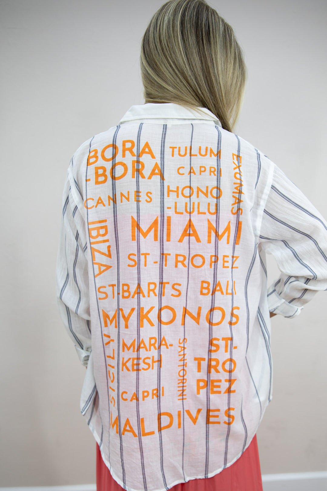 Ocean Drive Button Down Top