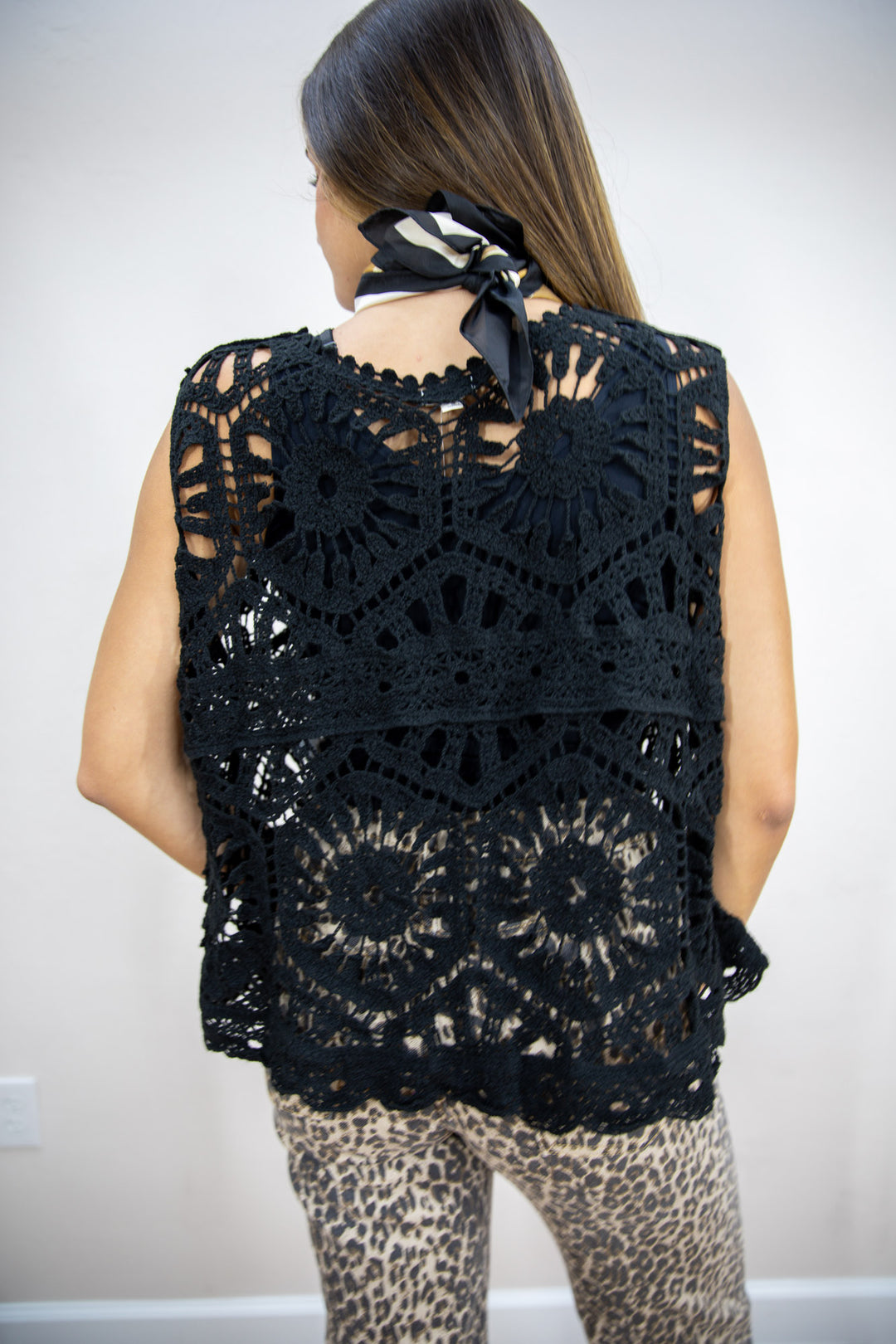 Sunlit Crochet Tank