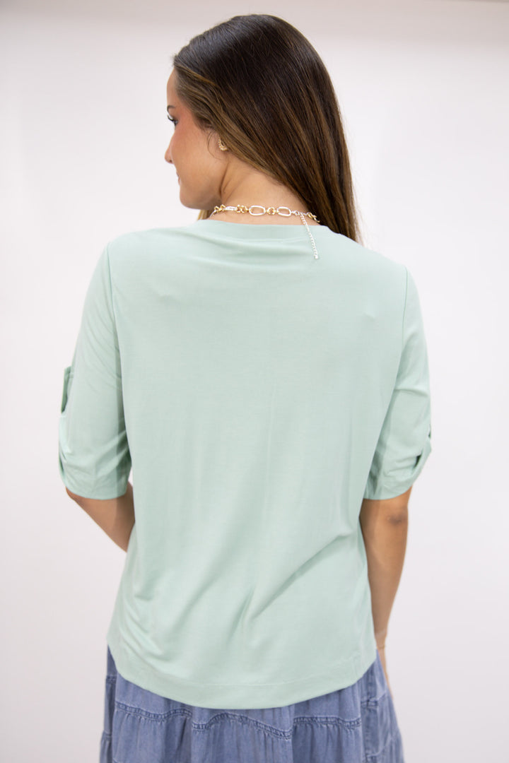 Sunday Soft Roll Sleeve Tee