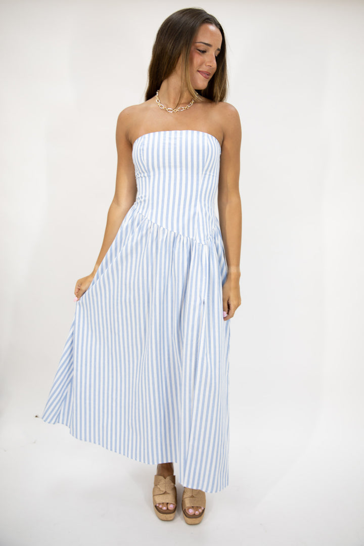 Seaside Stroll Maxi Dress