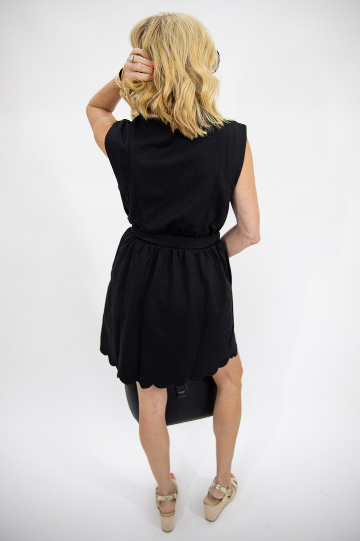 Scalloped Simplicity Dress