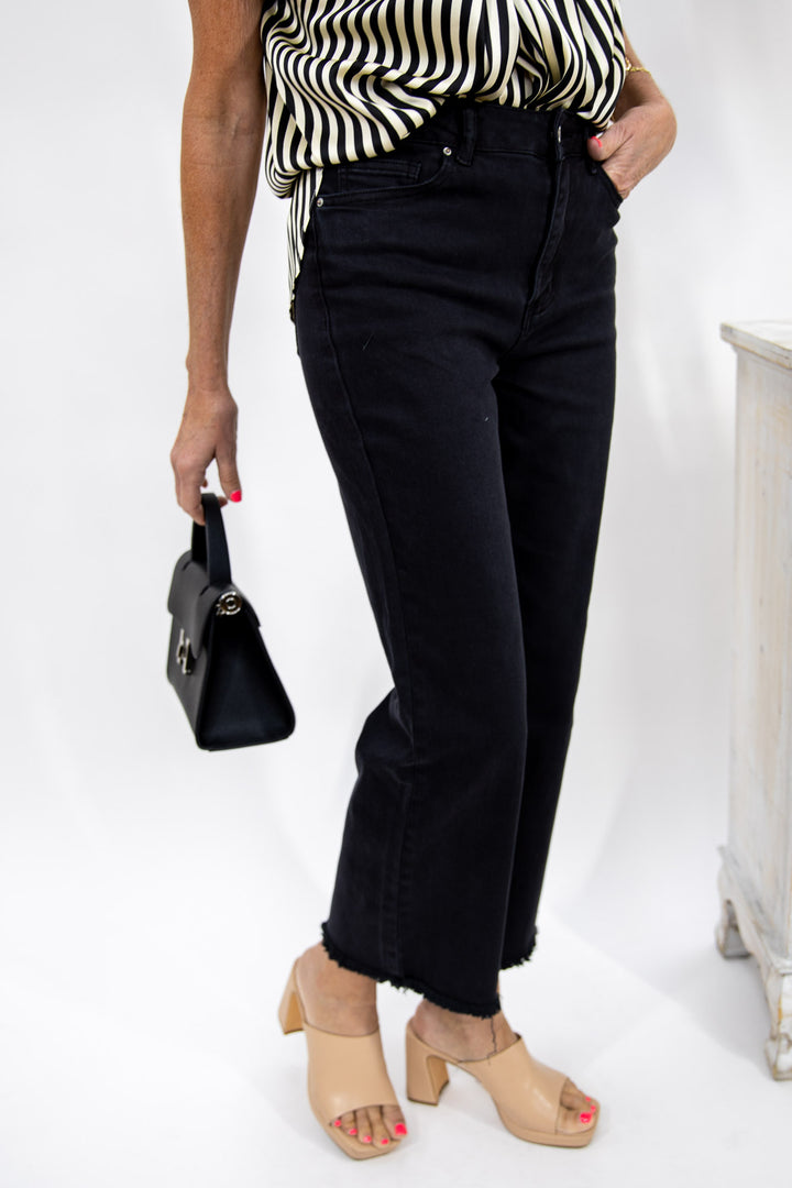 Free Spirit Frayed Bootcut Jeans
