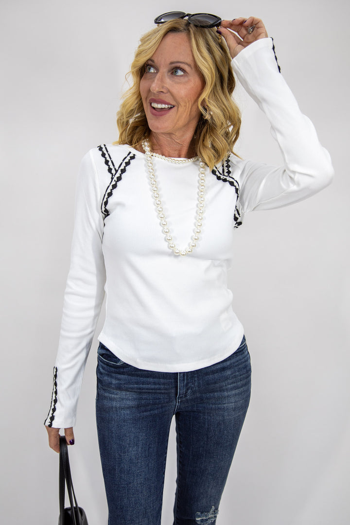 Laced With Grace Top