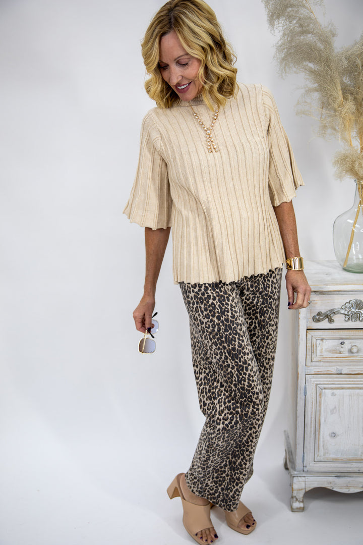 Softly Spoken Sweater Top
