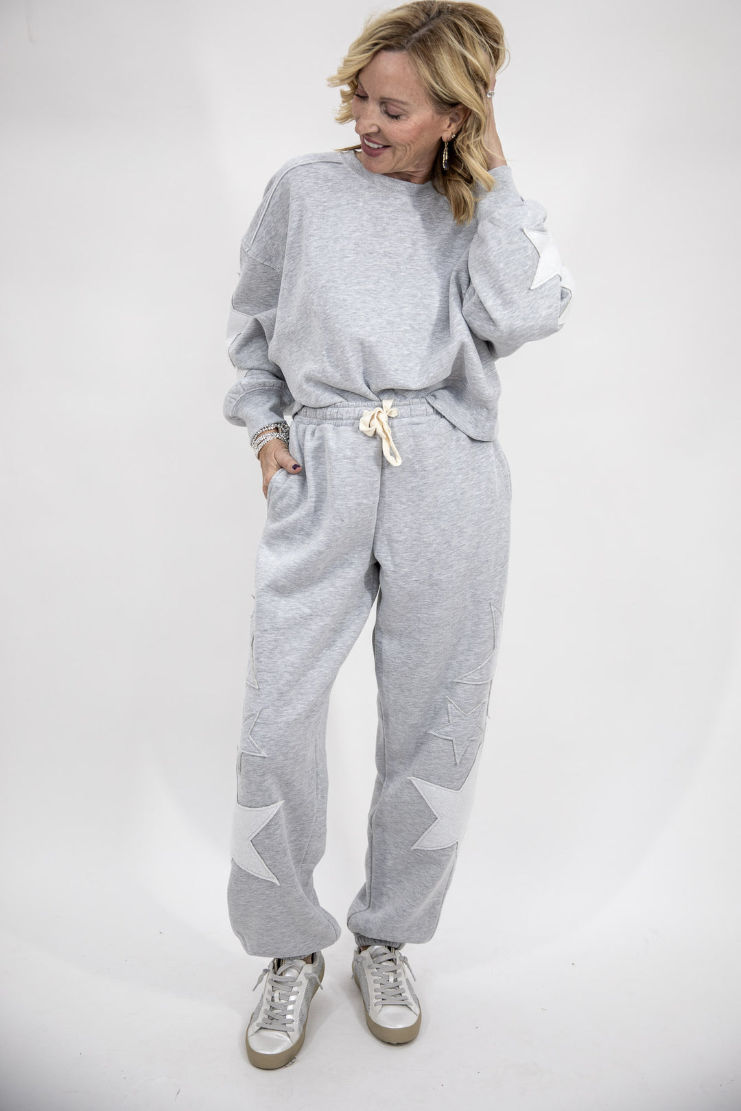 Cloud Nine Star Patch Pullover
