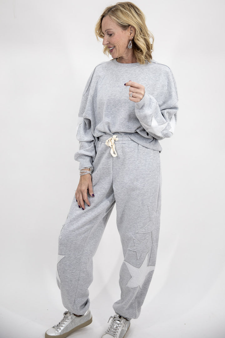 Cloud Nine Star Patch Pullover