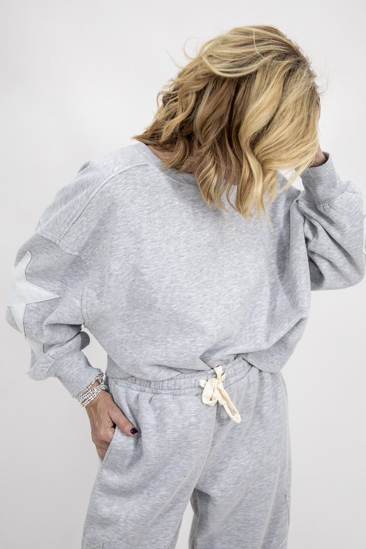 Cloud Nine Star Patch Pullover
