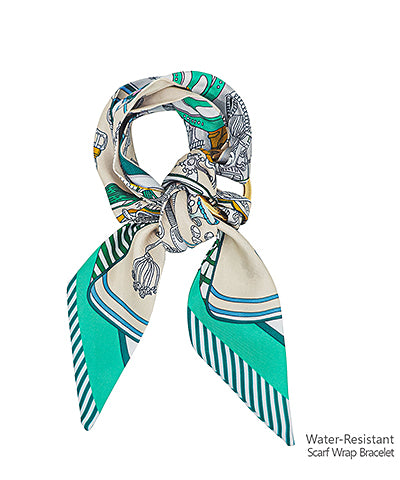 Mixed Metal Scarf Bracelet