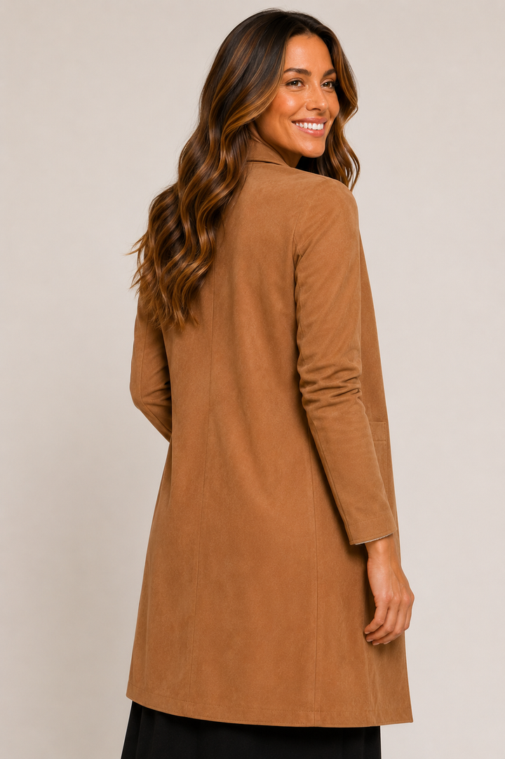 Weekend Edit Faux Suede Jacket