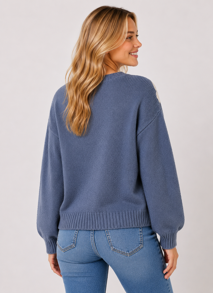 Anchors Away Knit Pullover