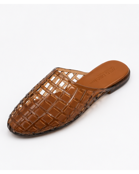 Woven in Style Jelly Mule