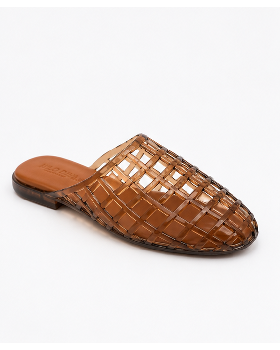 Woven in Style Jelly Mule