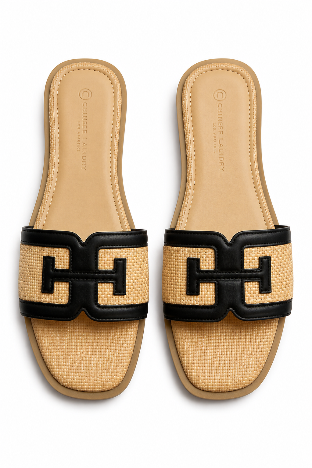 Raffia Ready Slip-On Sandal