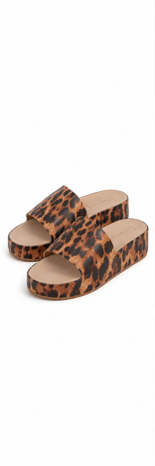 Torrey Leopard Platform Slide