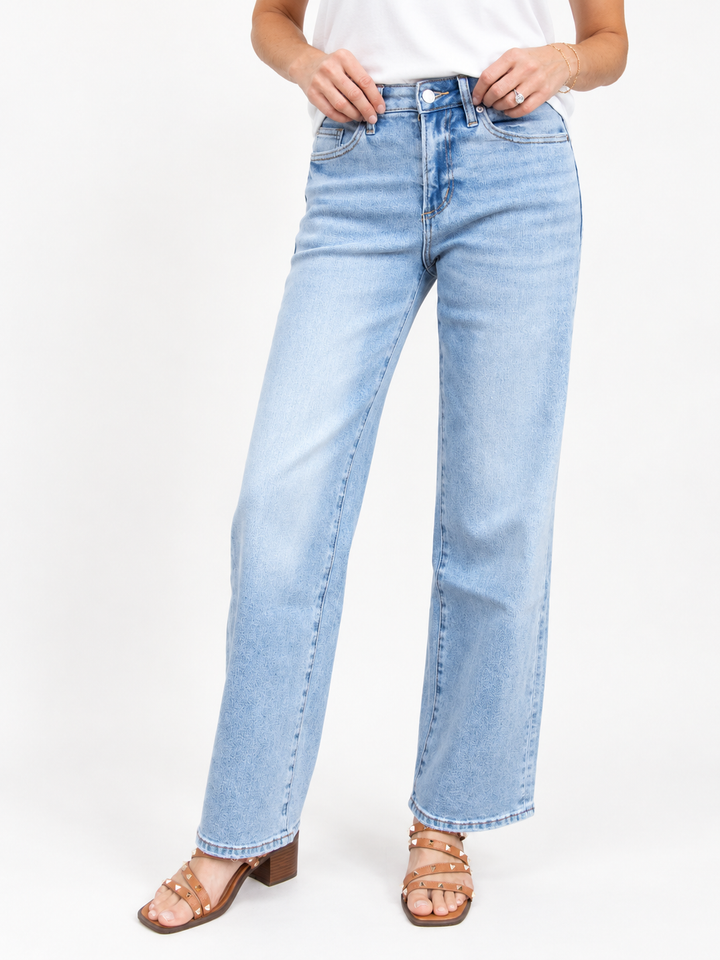 Mica Easy Going Straight Leg Jeans