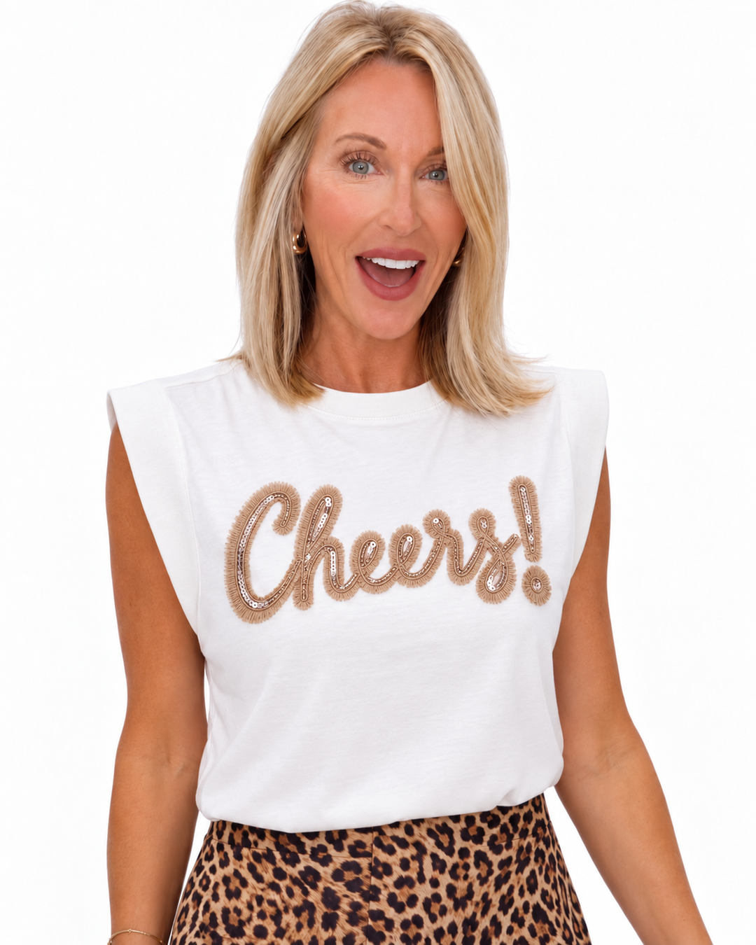 Cheers to That Embellished Top