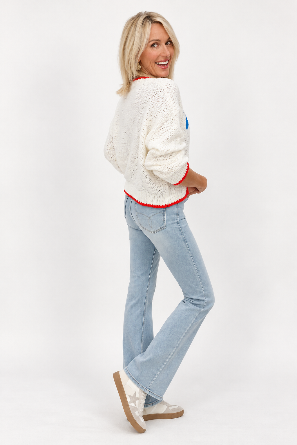 Catch of the Day Fish Motif Sweater