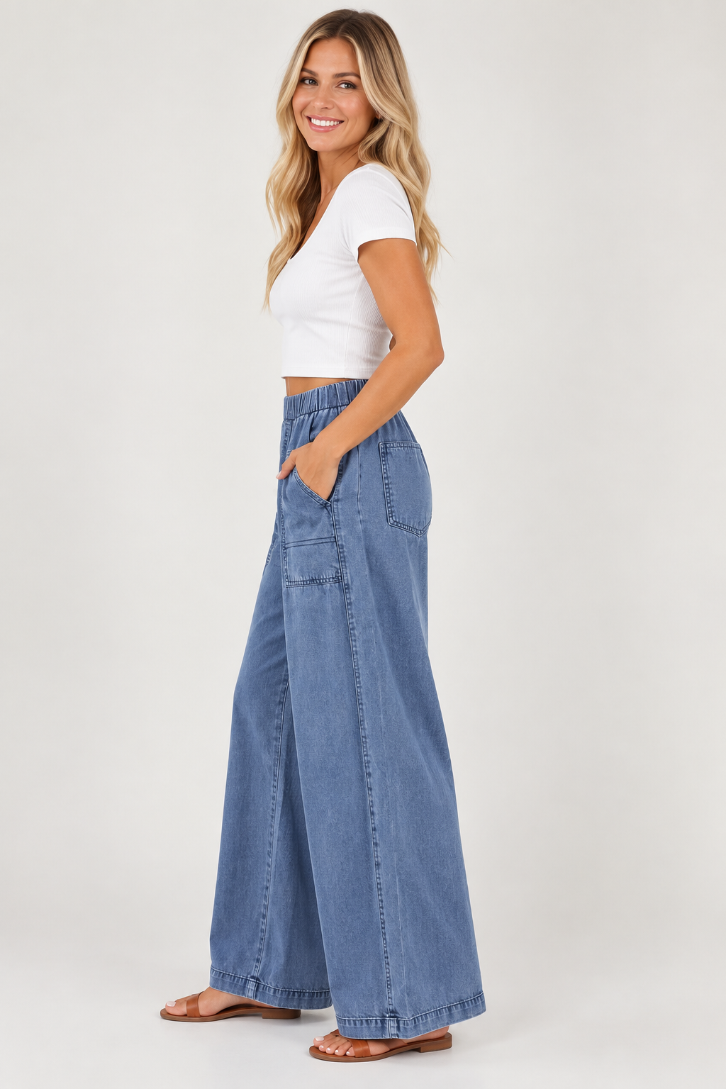 Free to Flow Wide Leg Pants