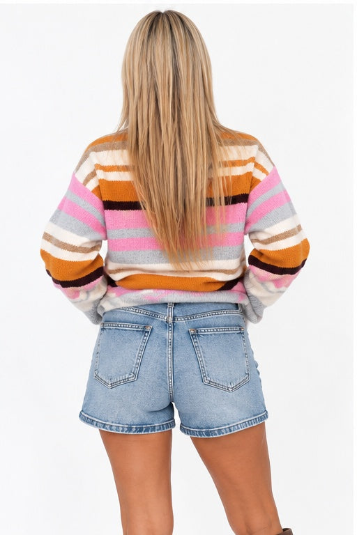 All Eyes On You Embellished Denim Shorts