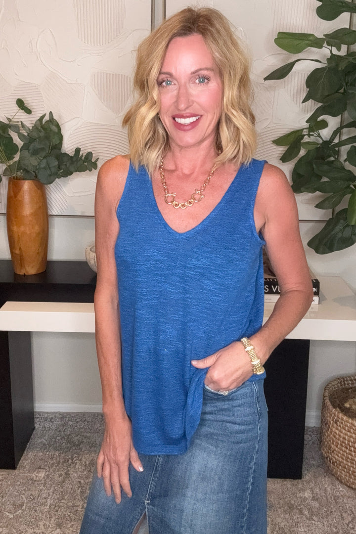 Easy Does It Slub Knit Top