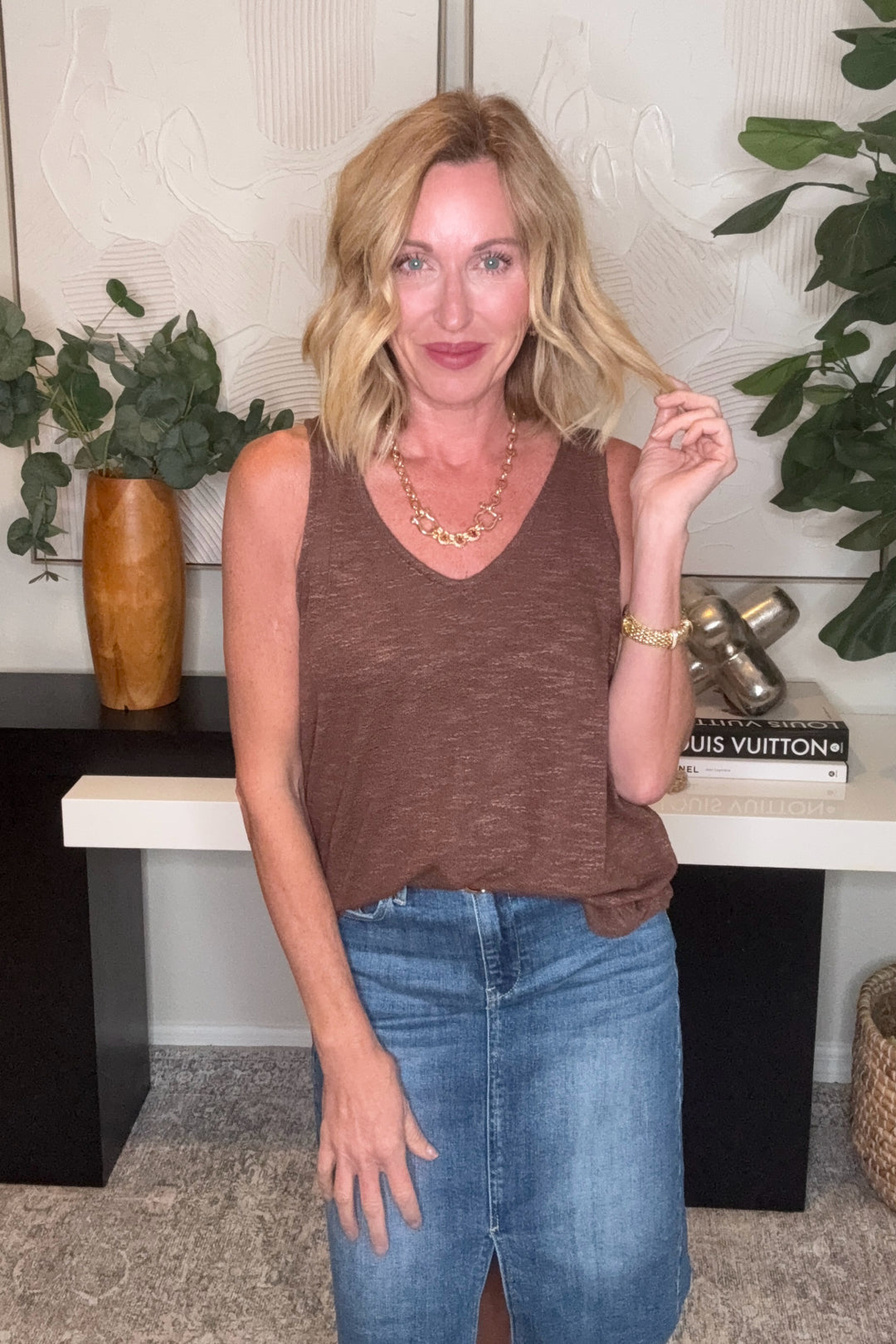 Easy Does It Slub Knit Top