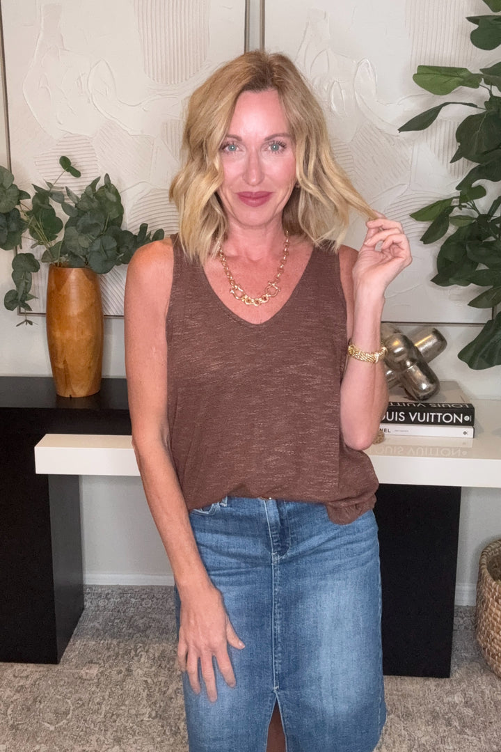 Easy Does It Slub Knit Top