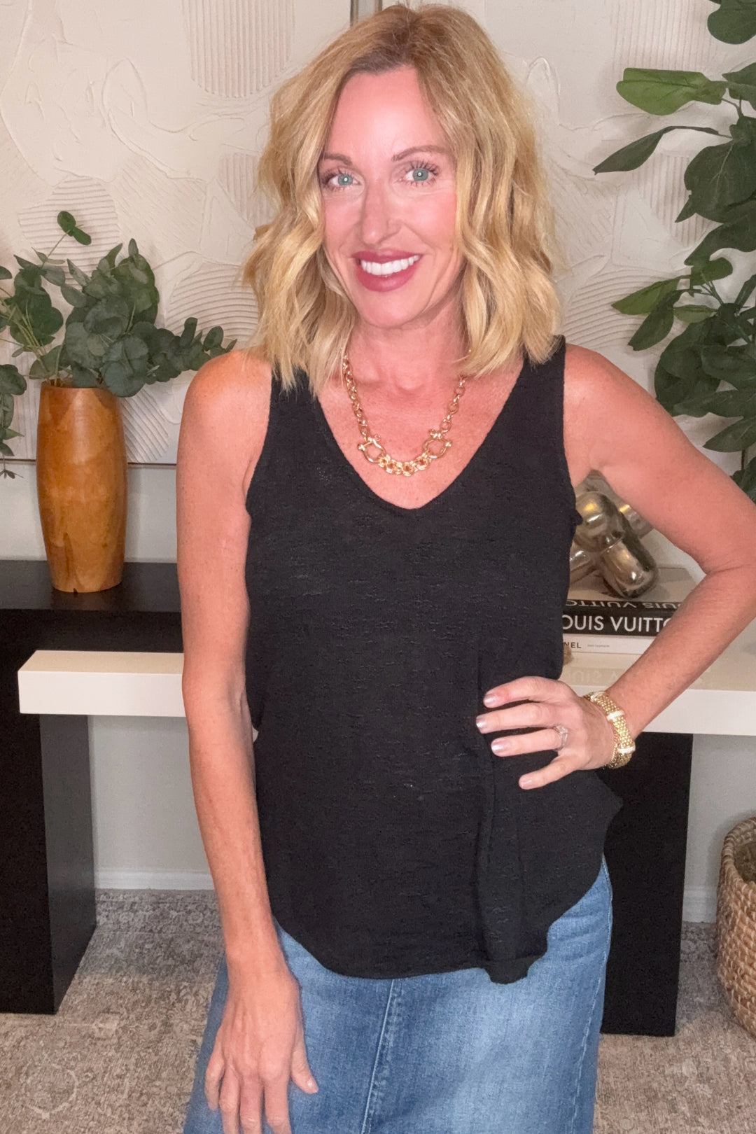 Easy Does It Slub Knit Top