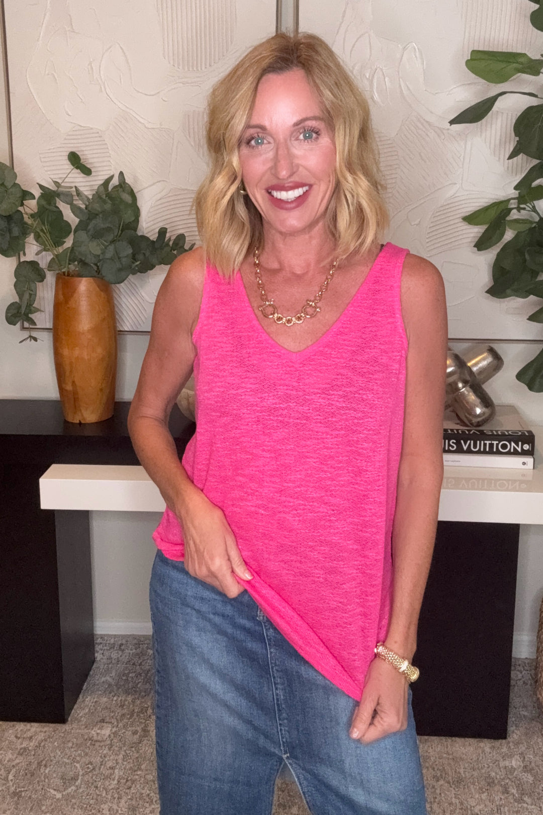 Easy Does It Slub Knit Top